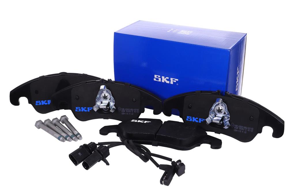 Jeu de 4 plaquettes de frein SKF ref. VKBP 80053 E